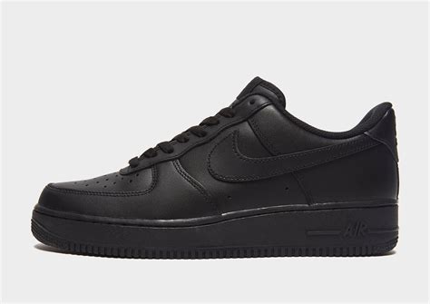 nike air force 1 zwart nike logo|zwarte Nike Air Force 1.